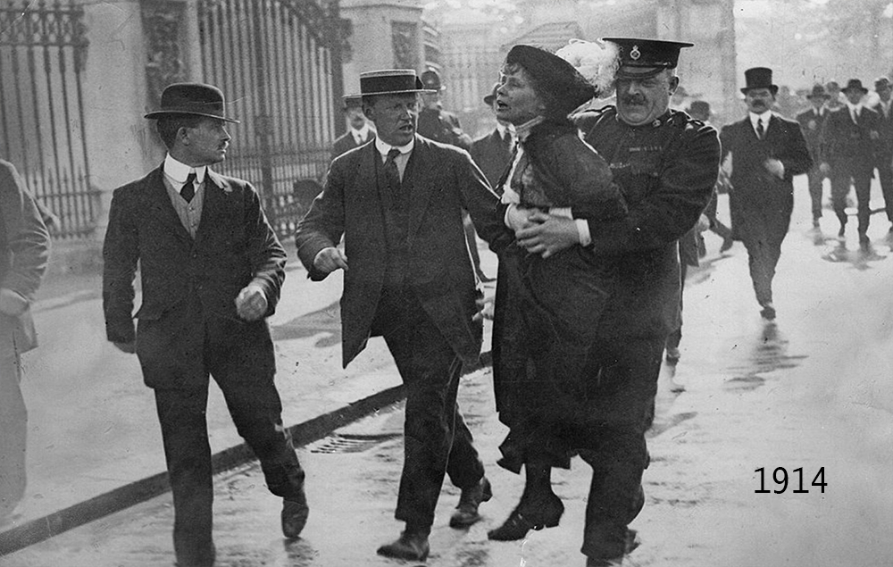 Arrest of a Suffragette