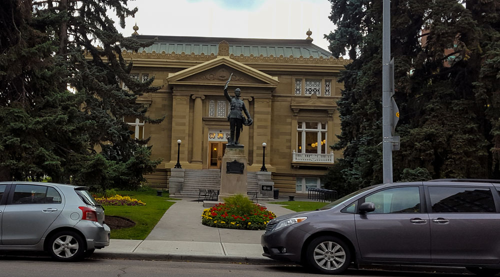 Library in Central Memorial Park