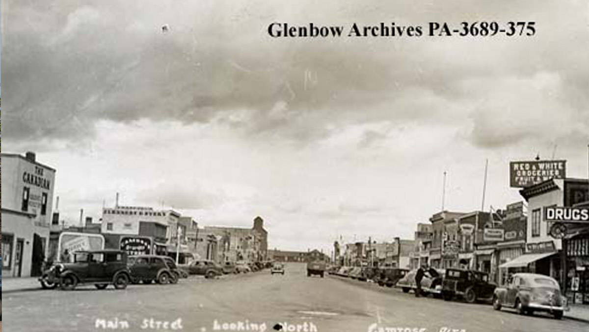 Looking North on Main