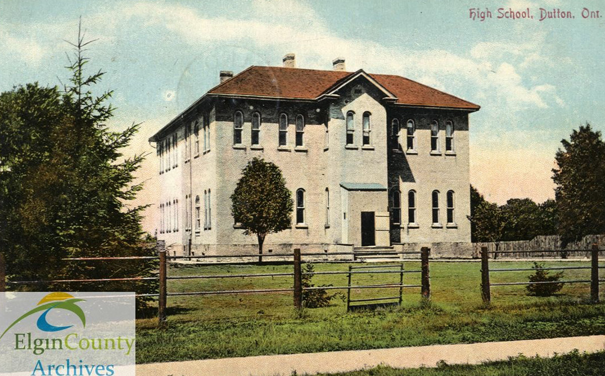 High School Postcard