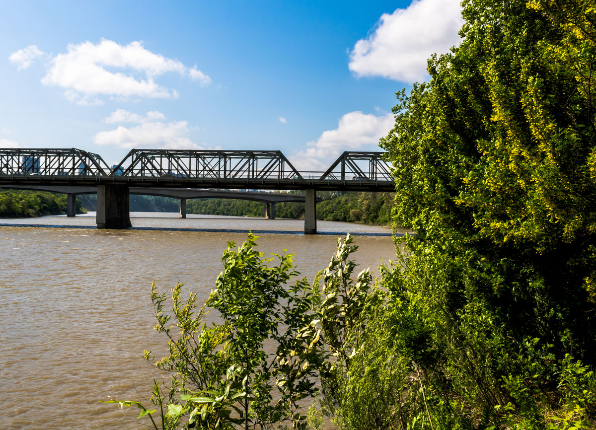 Rafting on the North Saskatchewan