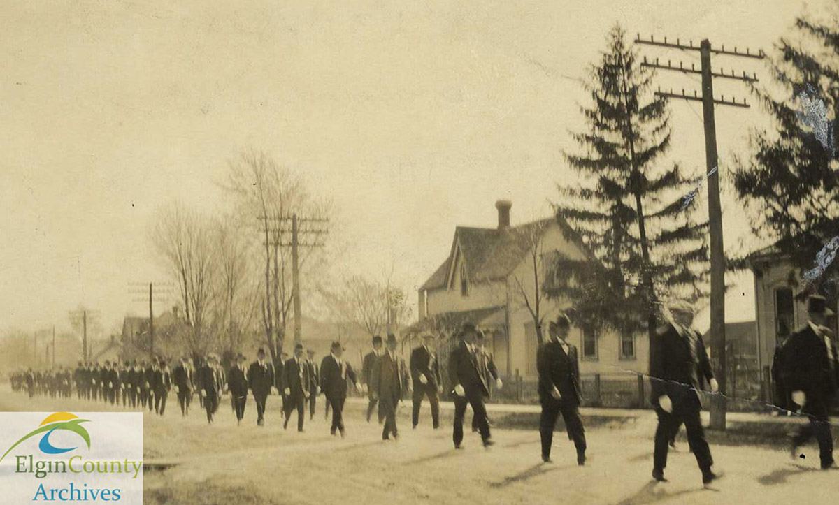 An IOOF Parade in Belmont