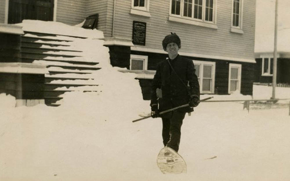 Snowshoeing