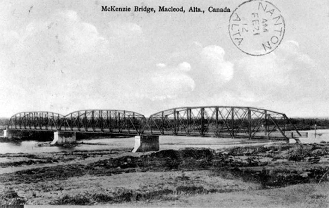 Quarter View of the Mackenzie Bridge