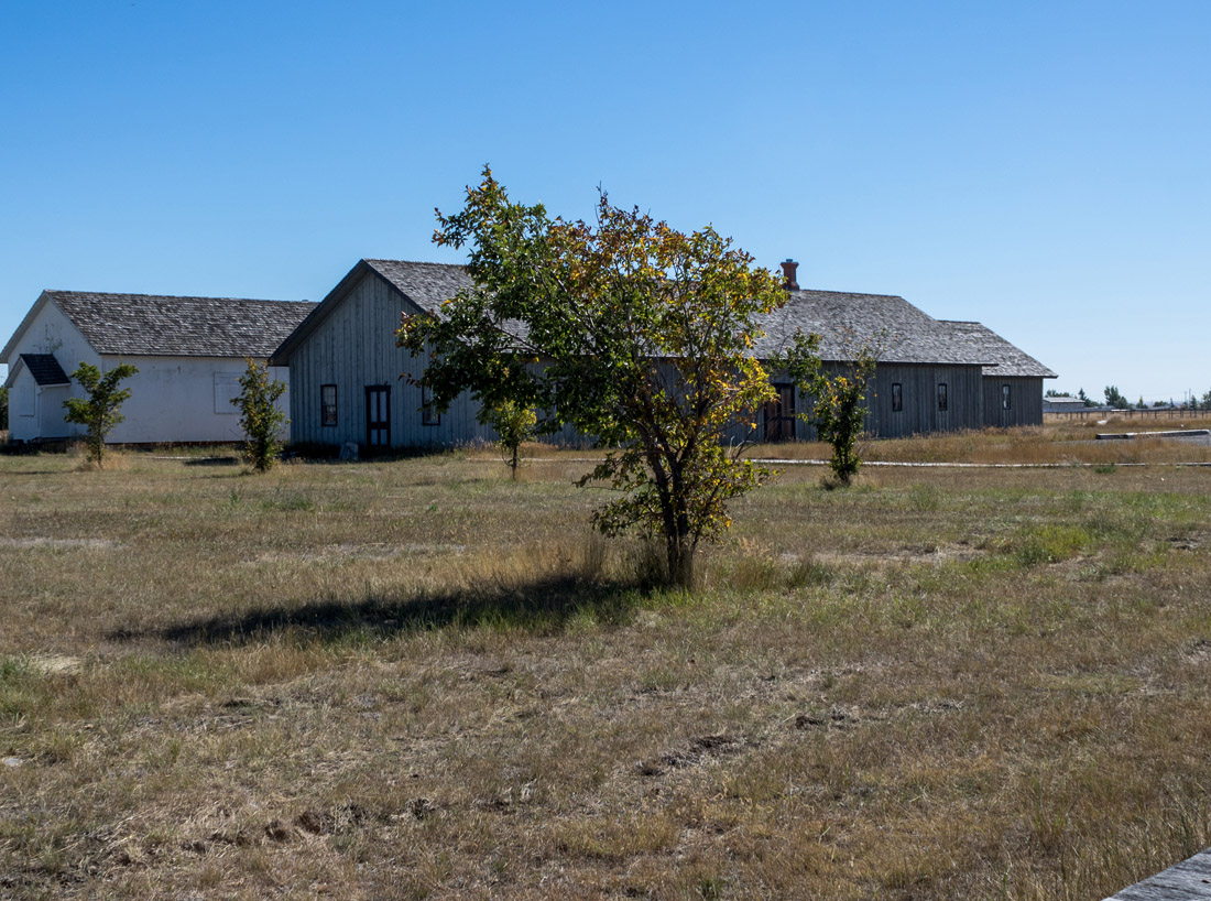 Blackfoot at the N.W.M.P Barracks