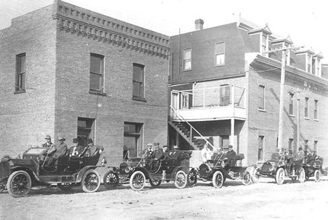 Cars at the Canadian Legion