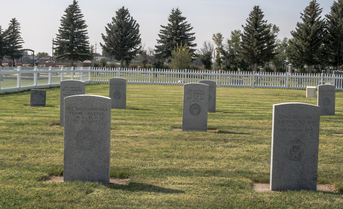 NWMP Gravestones