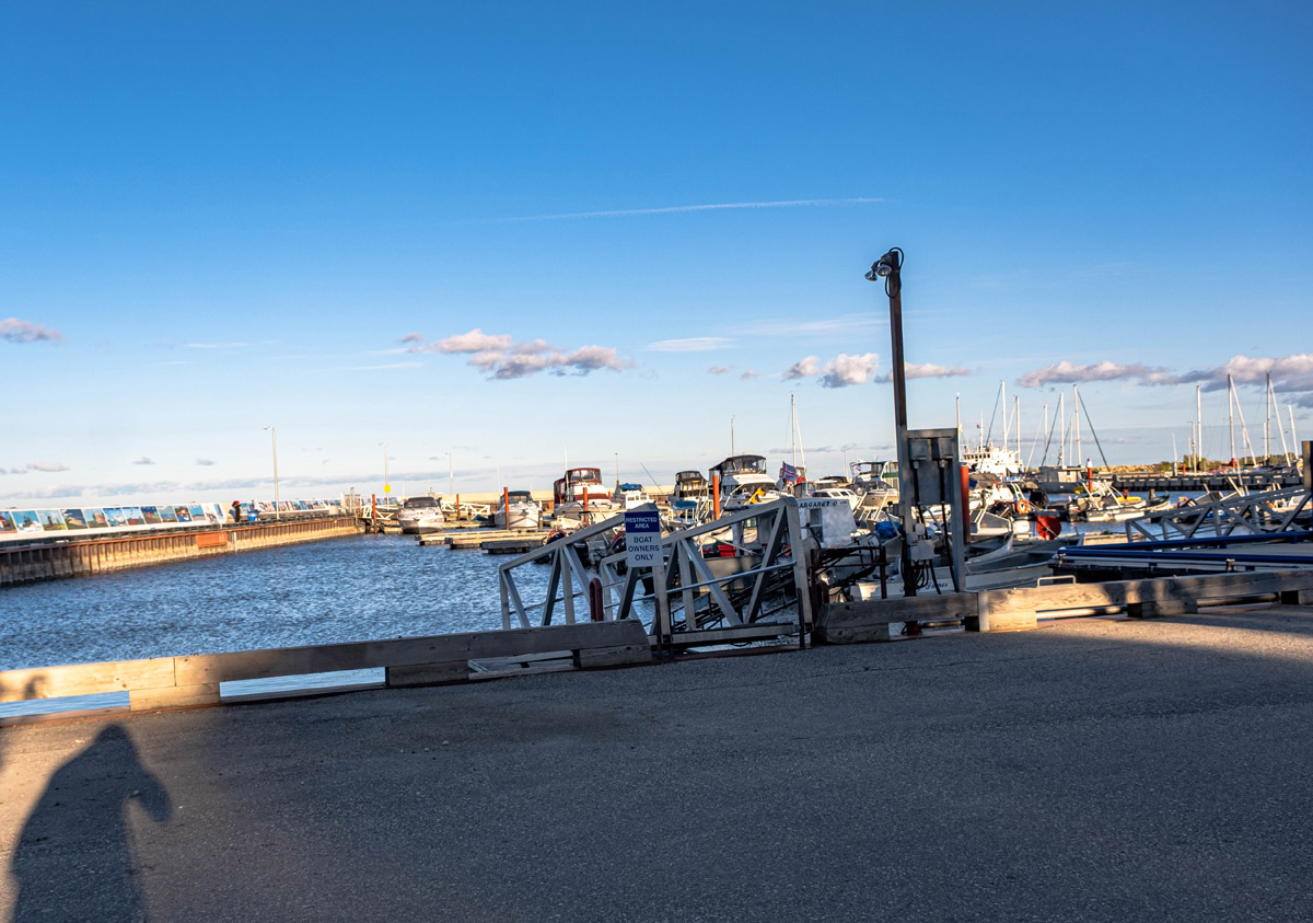 Dredger at the Pier
