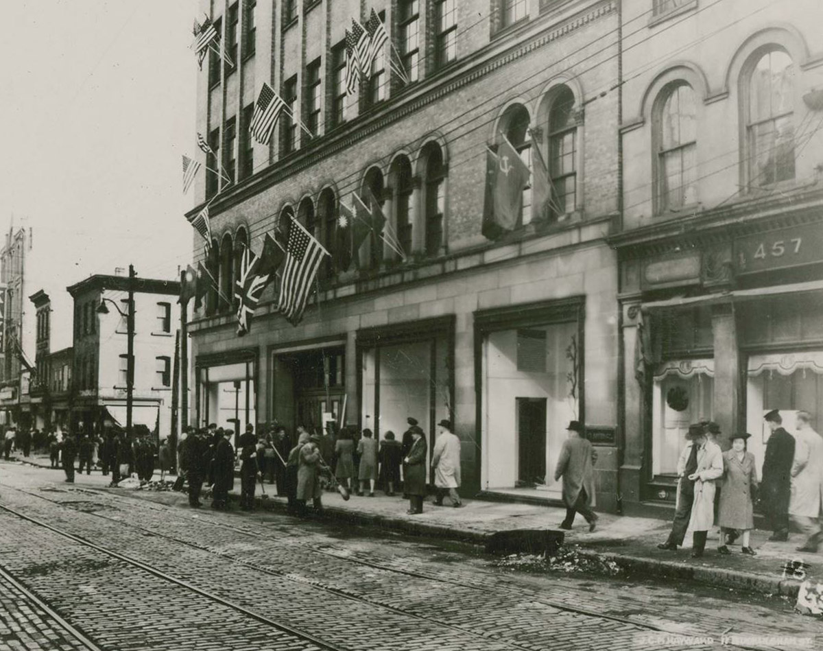 Cleaning up After VE Day