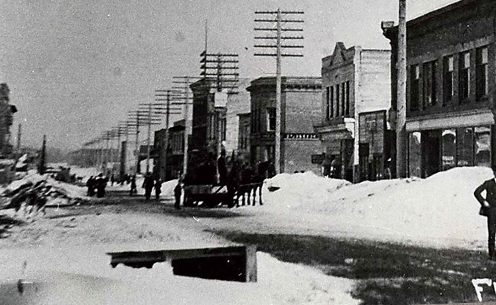 2nd Ave in Winter