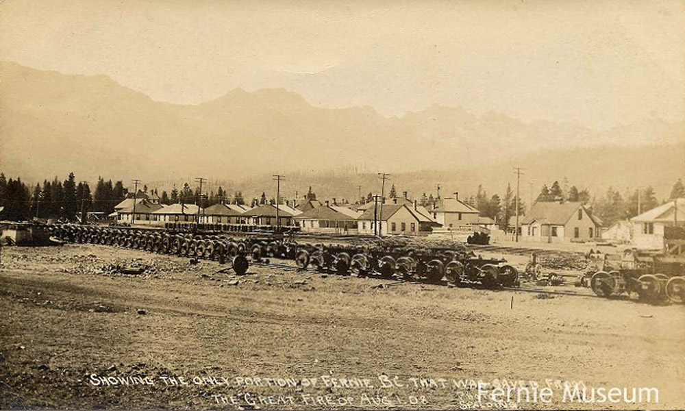 Fernie Across the Tracks