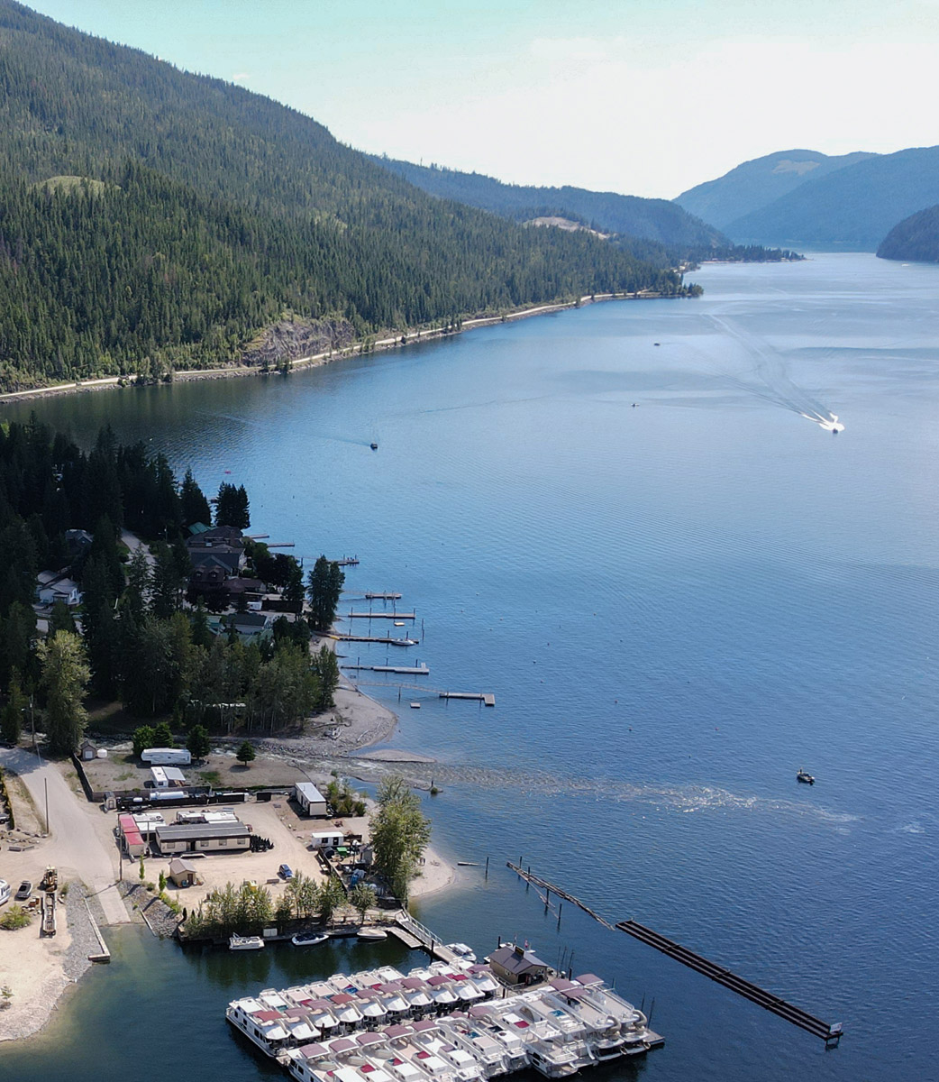 Aerial View of the Camp