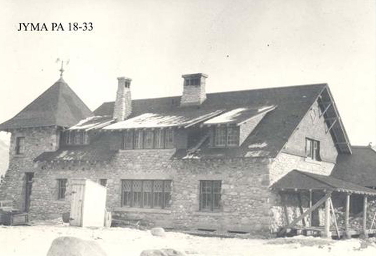 Admin Building in Winter