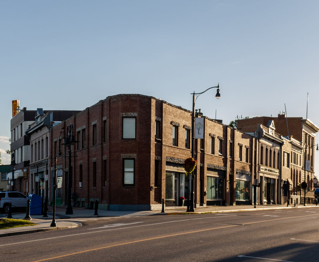 The Corner Business Block