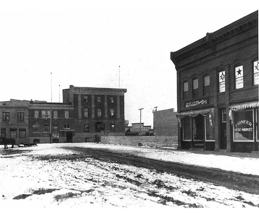 Snowy 50th Street