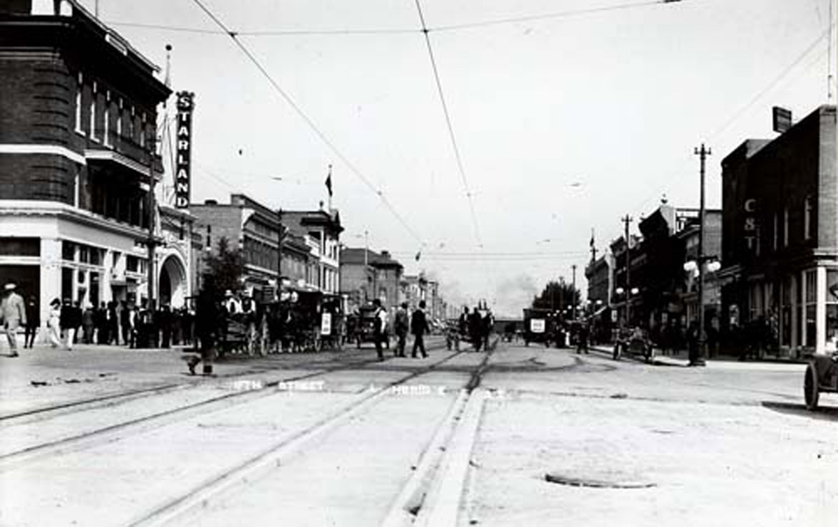 A Busy Day on 5th Street