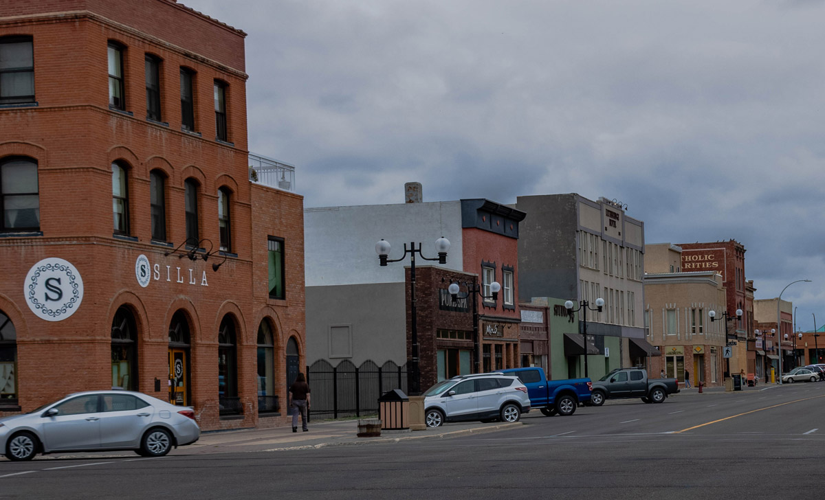 A View Down Round Street