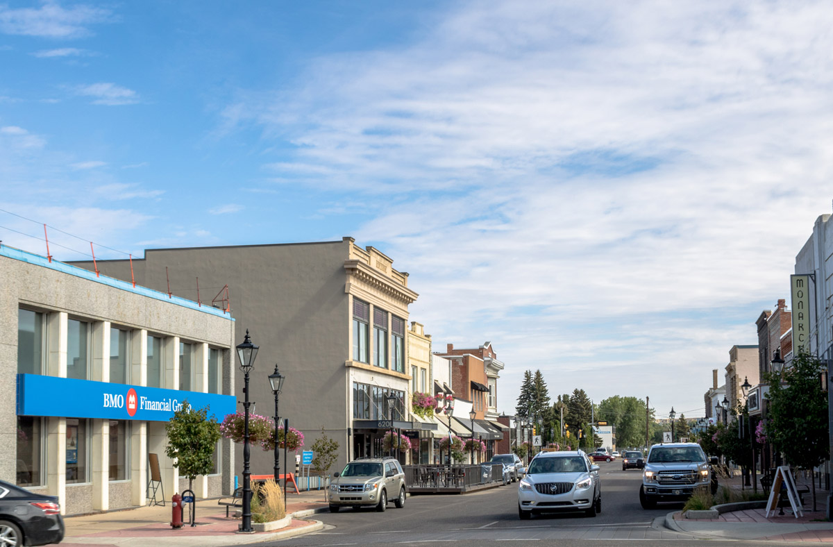 Second Street and Post Office