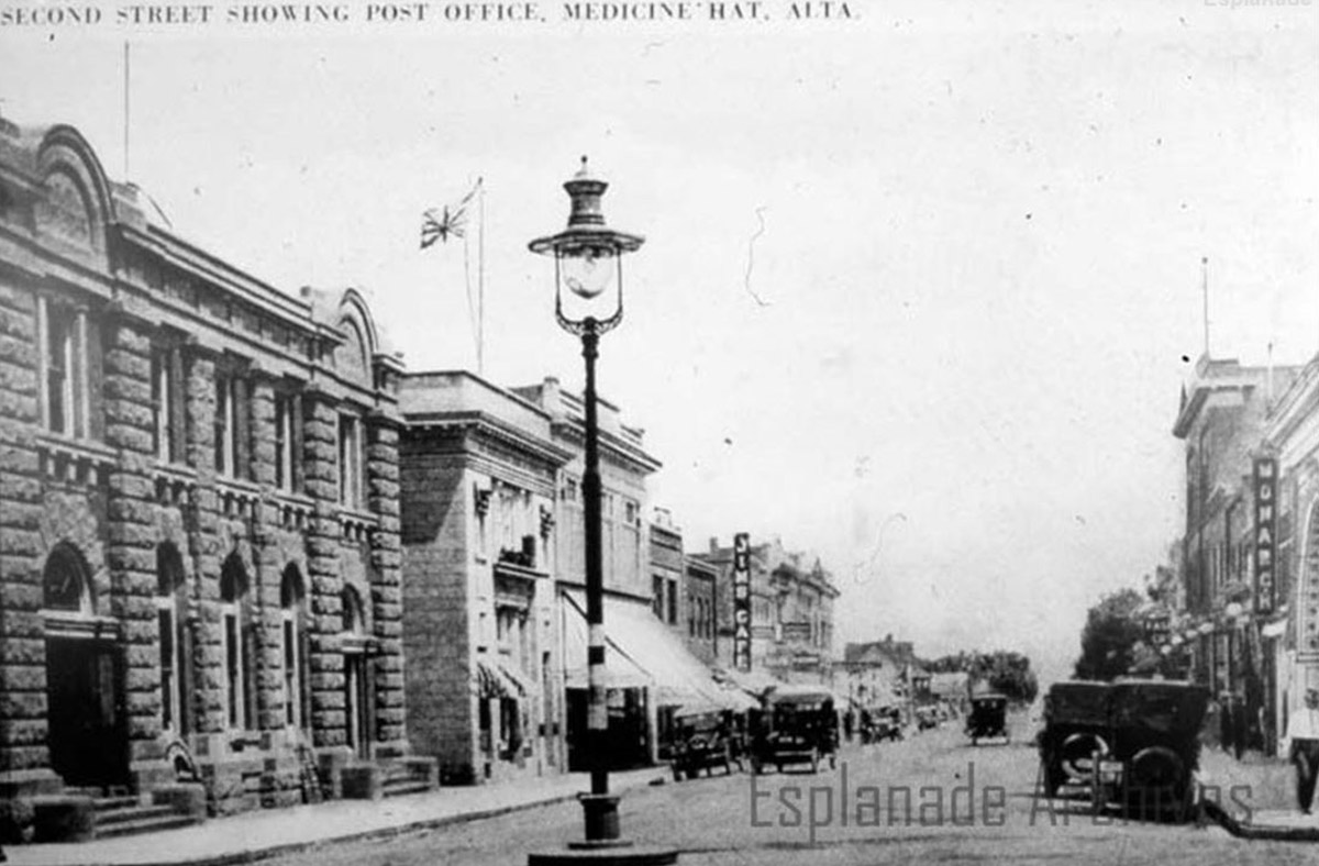 Second Street and Post Office