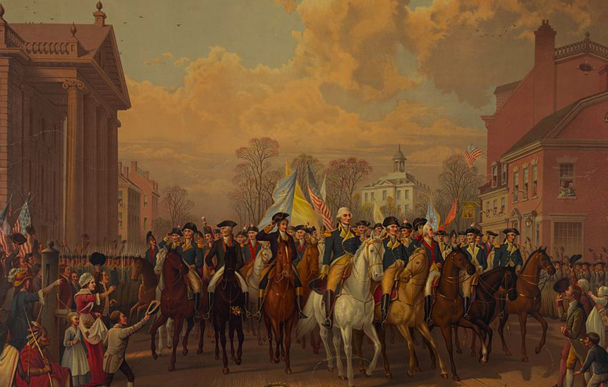 Washington Enters NY