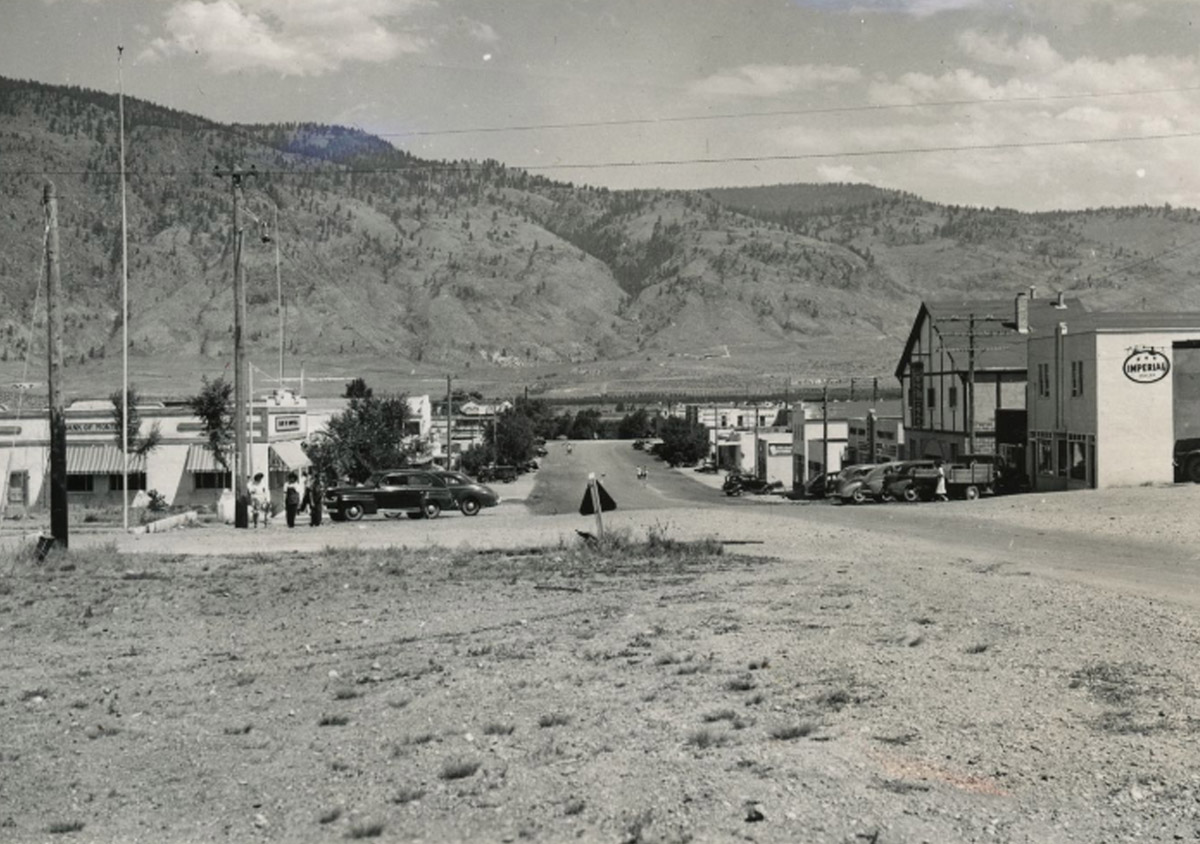 Main Street in the 1940s