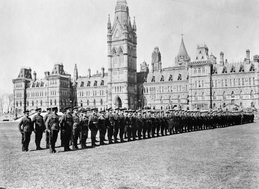 A' Coy 38th Batallion Drills