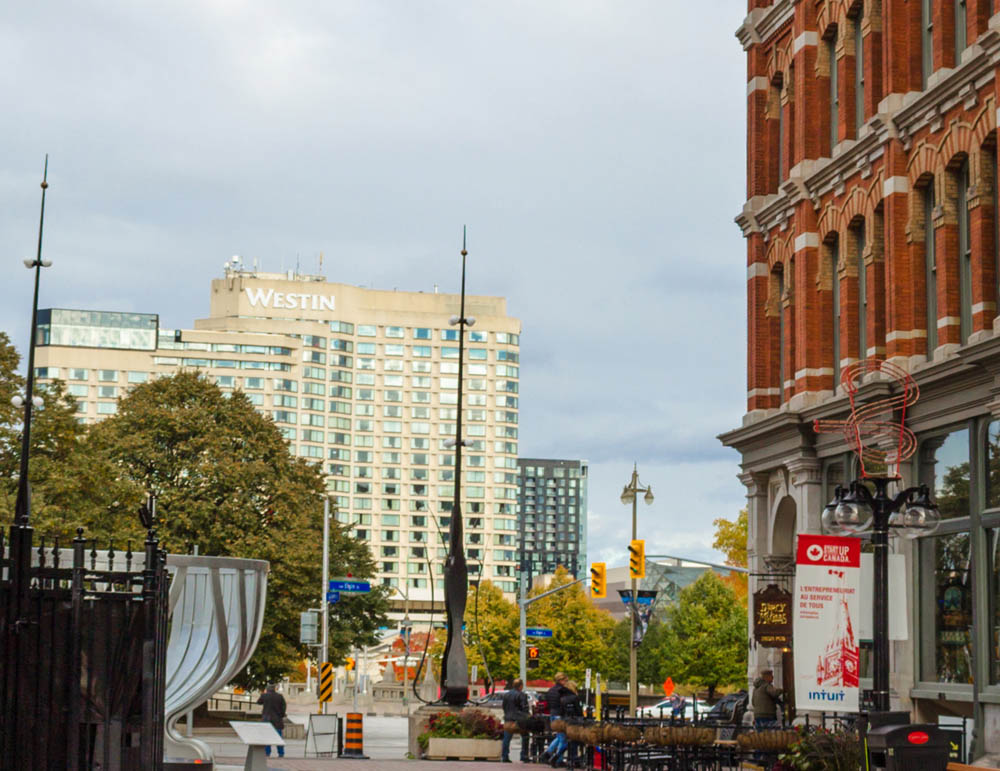 Decorations on Sparks Street