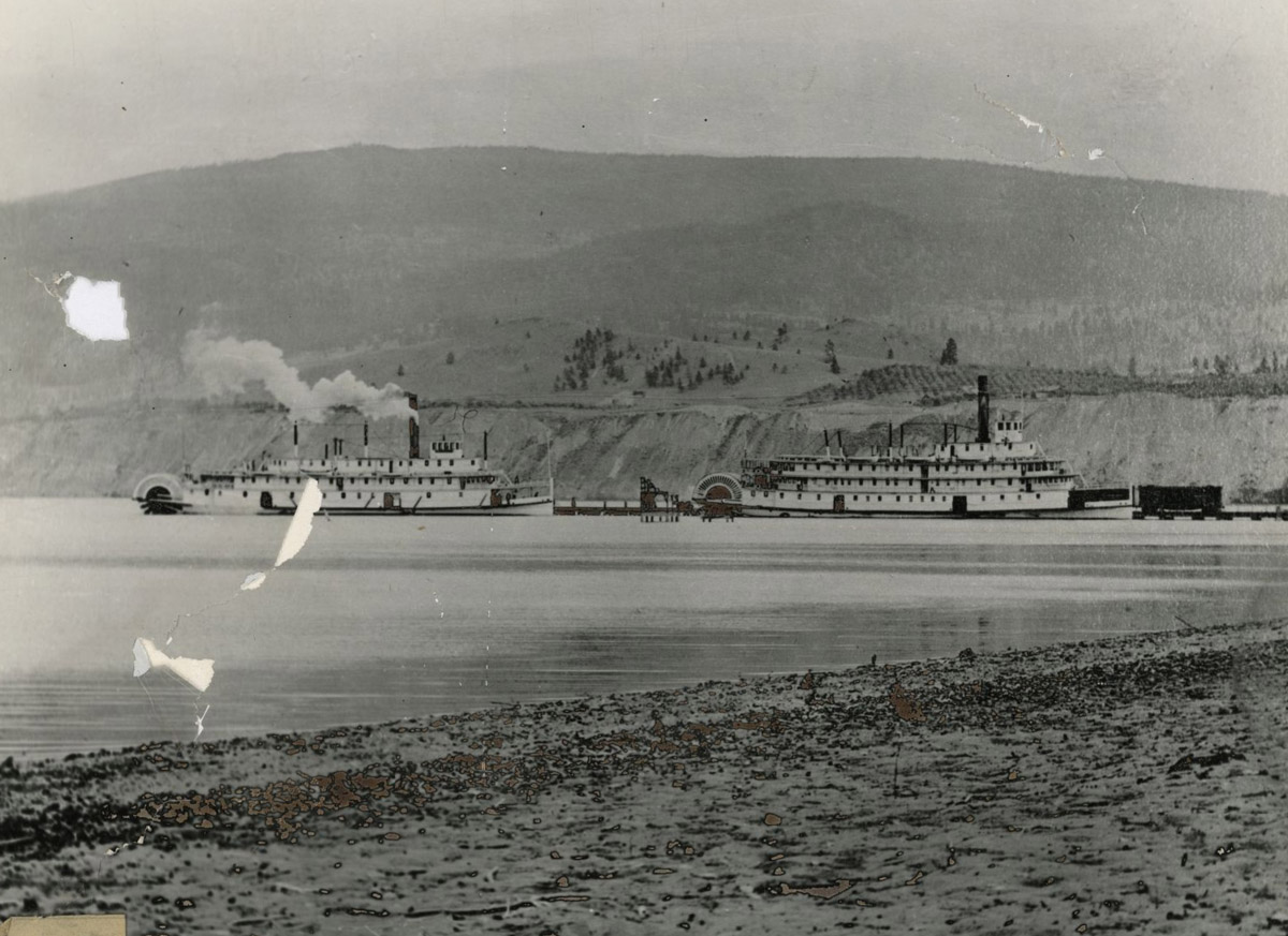 Steamships on Okanagan Lake