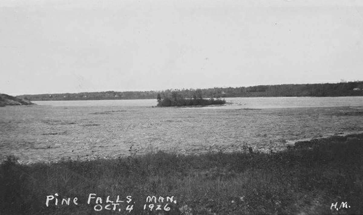 Log Booms in the River