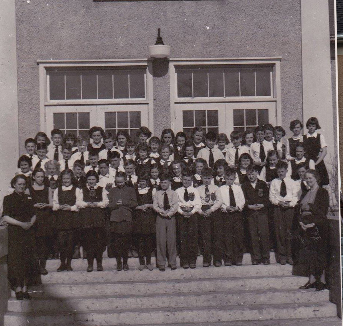 Kids on the Steps