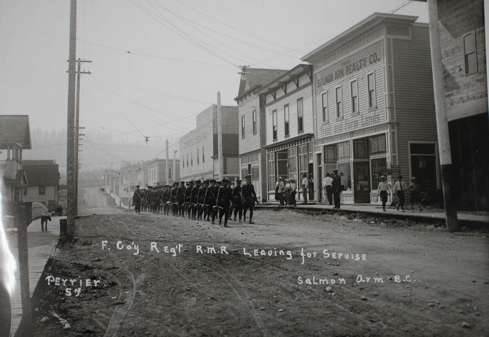 Marching to the Station