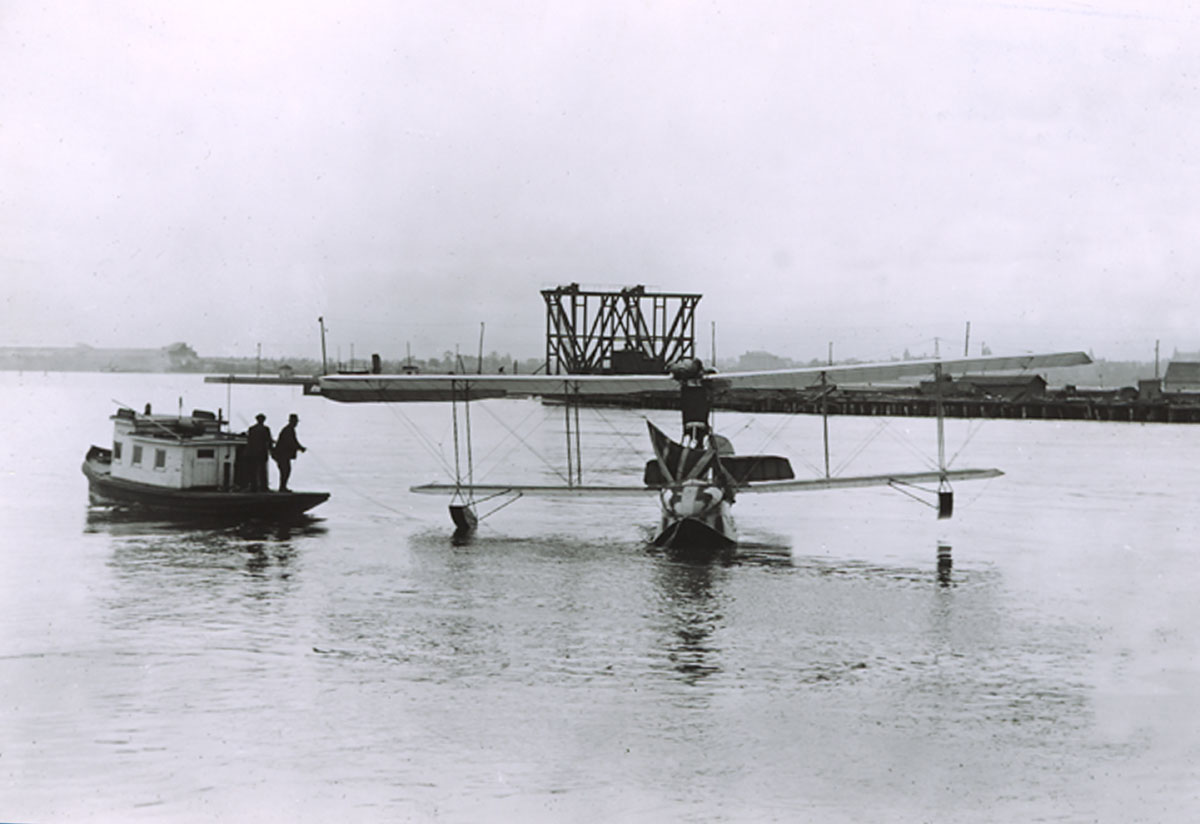 An Early Seaplane