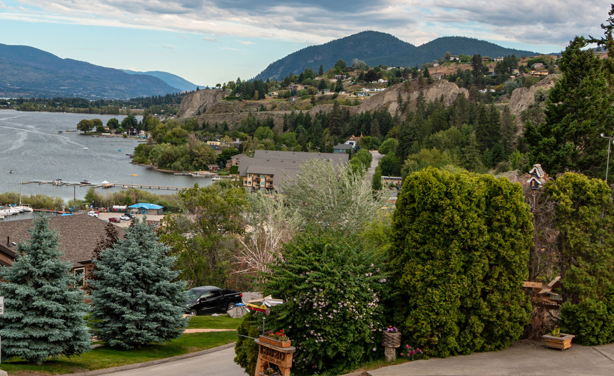 A Vista Over The Lake Shore