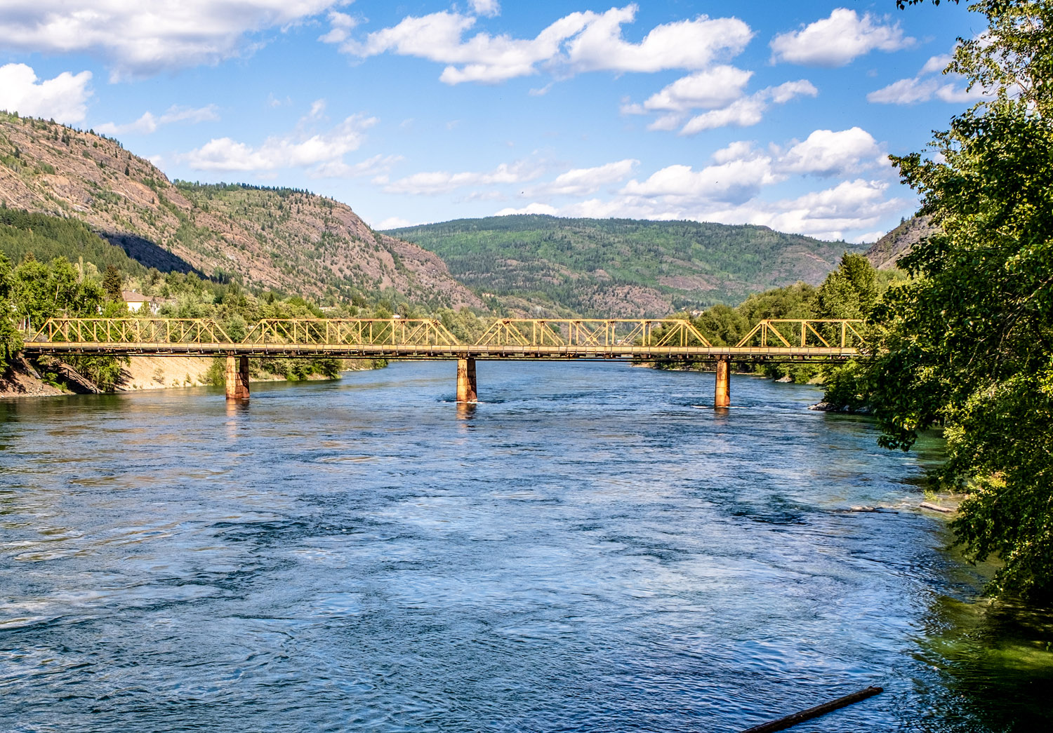 Building the Trail Bridge