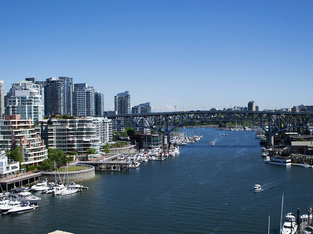 From Burrard Bridge