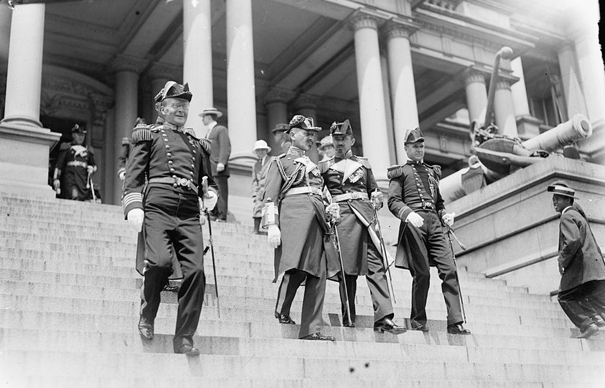 Walking down the Steps