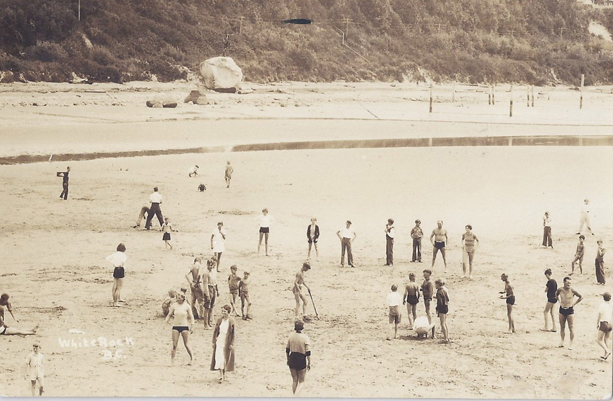 Playing on the Beach