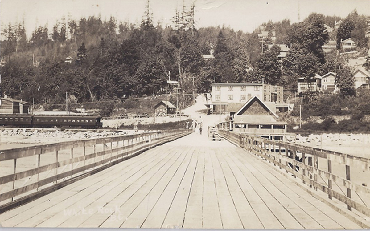 Pier and Train