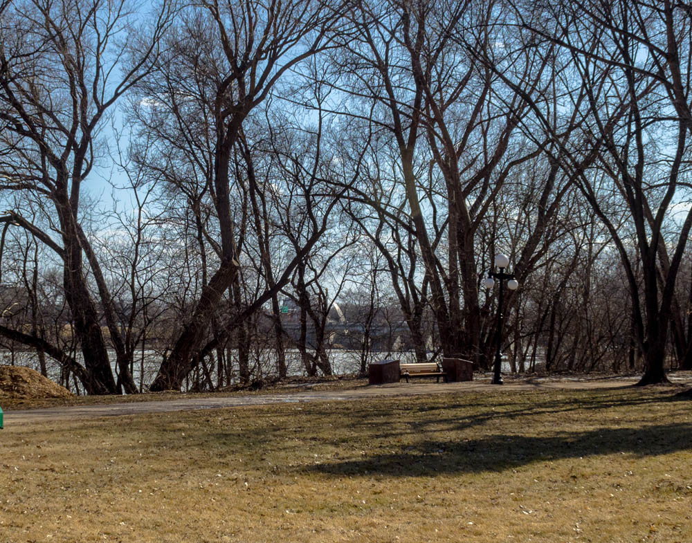 Ojibwa Tipis at the Forks