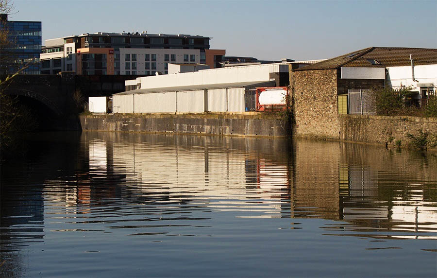 Warehouses by the Canal