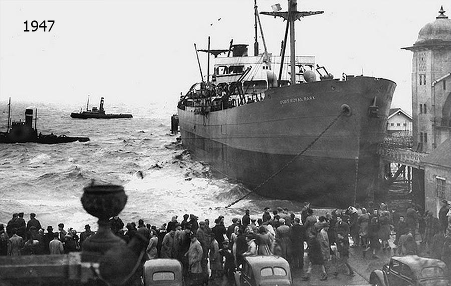 Ship Crashing into Pier