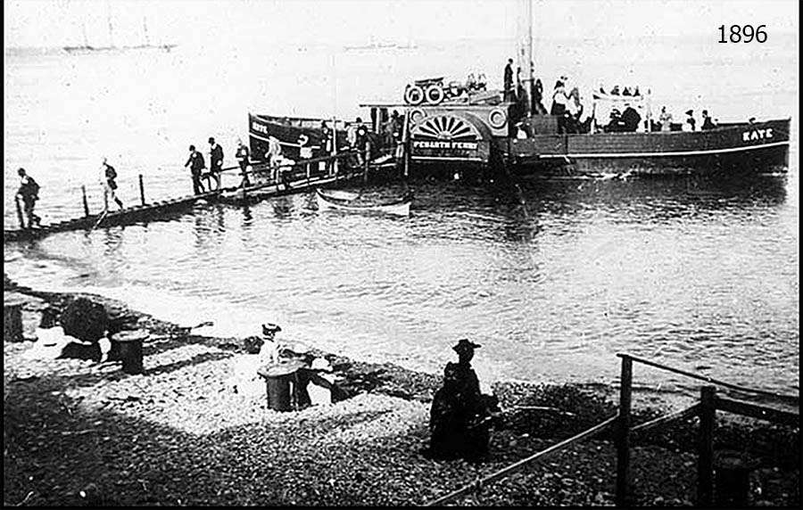 Disembarking from the Ferry
