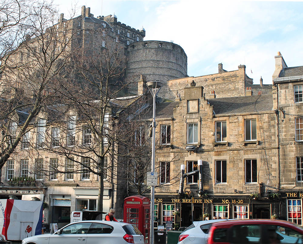 Carts on Grassmarket