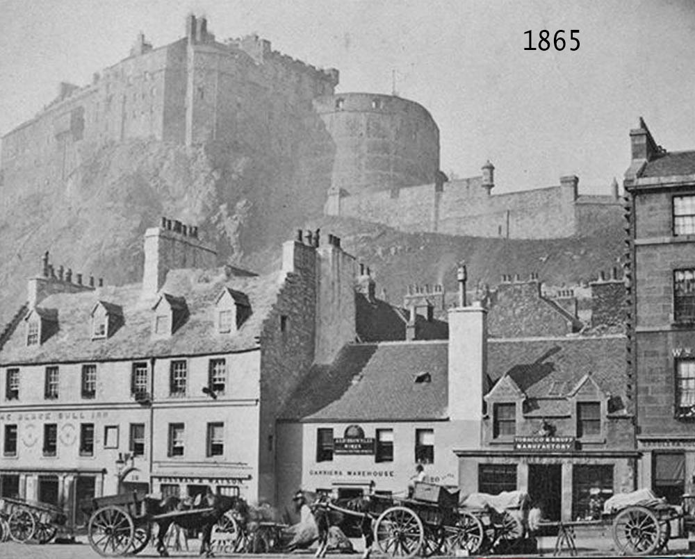 Carts on Grassmarket