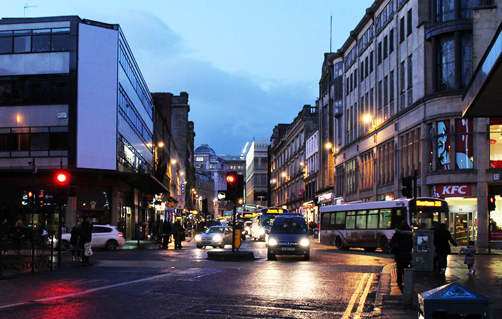 Busy Union Street