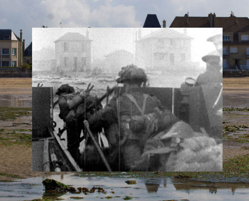 Canadians Storming Ashore