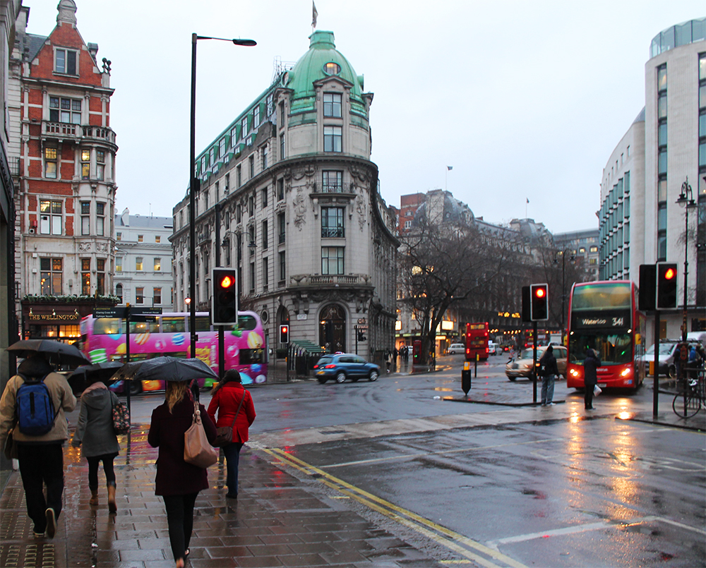 Traffic on Aldwych