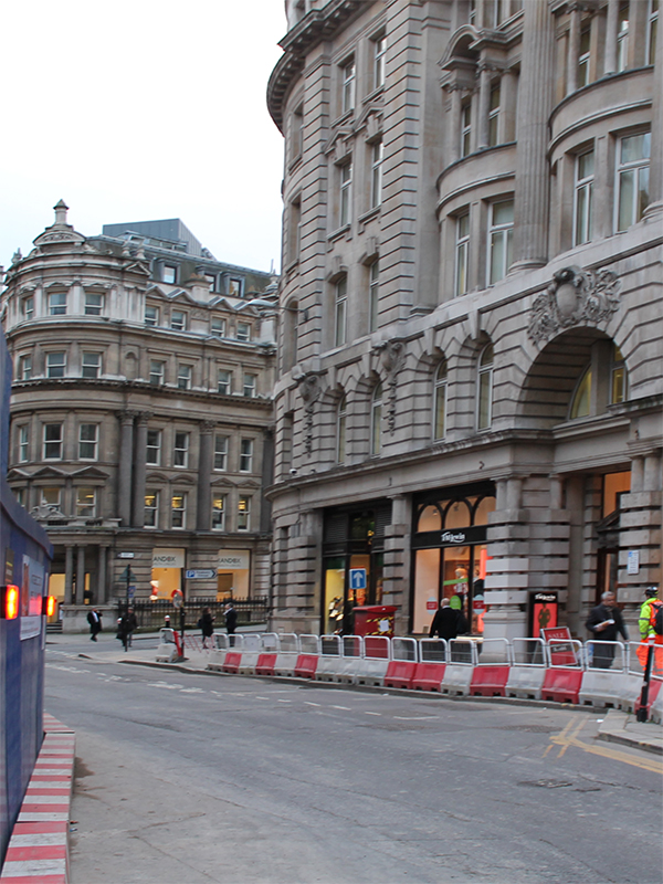 Liverpool St. Bomb Damage