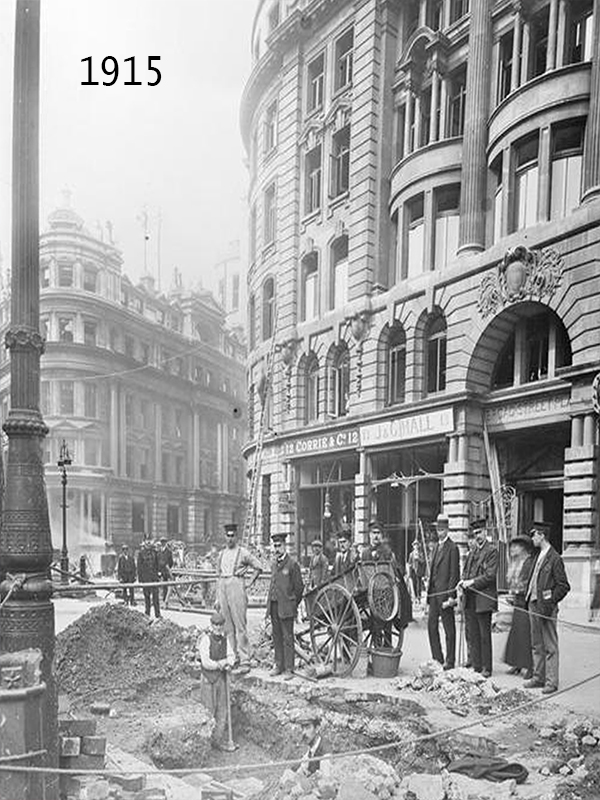 Liverpool St. Bomb Damage