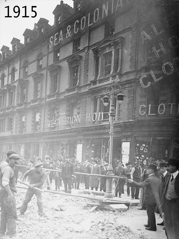 Minories Bomb Damage (2)